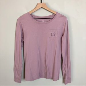 Ivory Ella | Pink Long Sleeve Tee